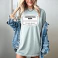 Composition Notebook Halloween Costume Teacher Student Women's Comfort Colors T-Shirt Bay Composition Notebook Halloween Costume Teacher Student Women's Comfort Colors T-Shirt Bay