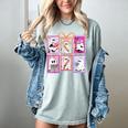 Coquette Bow Spooky Teacher Ghost Halloween Trick Or Teach Women's Comfort Colors T-Shirt Bay Coquette Bow Spooky Teacher Ghost Halloween Trick Or Teach Women's Comfort Colors T-Shirt Bay