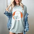 Cute Ghost Book Reading Books Lover Retro Halloween Teacher Women's Comfort Colors T-Shirt Bay