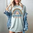 Cute Special Education Leopard Print SPED Teacher Idea Women's Comfort Colors T-Shirt Bay