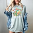 Dinosaurs Teachersaurus Like A Normal Teacher More Awesome Women's Comfort Colors T-Shirt Bay
