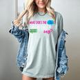 What Does The Text Say Text Evidence Reading Teacher For Men Women Women's Comfort Colors T-Shirt Bay