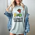 Electricity Explained Physics Nerd I Teacher School Women's Comfort Colors T-Shirt Bay Electricity Explained Physics Nerd I Teacher School Women's Comfort Colors T-Shirt Bay