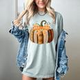 Fall Book Pumpkin Halloween Teacher Librarian Thanksgiving Women's Comfort Colors T-Shirt Bay Fall Book Pumpkin Halloween Teacher Librarian Thanksgiving Women's Comfort Colors T-Shirt Bay