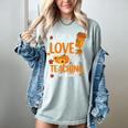 Fall In Love With Teaching 1st Grade Teacher Thanksgiving For Men Women Girls Kids Women's Comfort Colors T-Shirt Bay