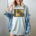 First 1St Grade Camo Camouflage Boy Teacher Back To School Women's Comfort Colors T-Shirt Bay