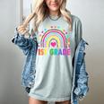First Grade Rainbow Girls Boys Teacher Team 1st Grade Squad Women's Comfort Colors T-Shirt Bay