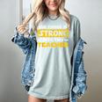 The Force Strong With This Teacher Men Women Kids Women's Comfort Colors T-Shirt Bay The Force Strong With This Teacher Men Women Kids Women's Comfort Colors T-Shirt Bay