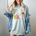 Fri Yay Teacher Happy Friday Friyay Weekend Back To School Women's Comfort Colors T-Shirt Bay