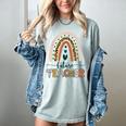Future Teacher Boho Rainbow Leopard New Grad Student Women's Comfort Colors T-Shirt Bay Future Teacher Boho Rainbow Leopard New Grad Student Women's Comfort Colors T-Shirt Bay