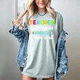 Future Teacher Cool Teacher In Progress Please Wait Women's Comfort Colors T-Shirt Bay