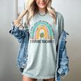 Future Teacher Cute Rainbow Leopard Teacher Outfit For Men Women Girls Kids Women's Comfort Colors T-Shirt Bay Future Teacher Cute Rainbow Leopard Teacher Outfit For Men Women Girls Kids Women's Comfort Colors T-Shirt Bay