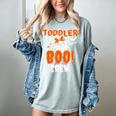 Girl Toddler Boo Crew Daycare Teacher Halloween Party Women's Comfort Colors T-Shirt Bay