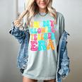 In My Glowing Teacher Era Groovy Colorful Bright Women's Comfort Colors T-Shirt Bay In My Glowing Teacher Era Groovy Colorful Bright Women's Comfort Colors T-Shirt Bay