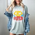 Grade K Super Squad Superhero Kindergarten Teacher Team Women's Comfort Colors T-Shirt Bay