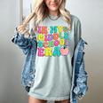 Groovy In My Middle School Era Back To School Teacher Women's Comfort Colors T-Shirt Bay Groovy In My Middle School Era Back To School Teacher Women's Comfort Colors T-Shirt Bay