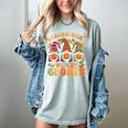Groovy Thanksgiving With My Gnomie Women Teacher Fall Gnome Women's Comfort Colors T-Shirt Bay Groovy Thanksgiving With My Gnomie Women Teacher Fall Gnome Women's Comfort Colors T-Shirt Bay
