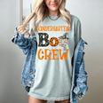 Halloween Kindergarten Boo Crew Kinder Teacher Student Women's Comfort Colors T-Shirt Bay