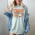 Halloween Medical Lab Science Microbiology Scientist Teacher Men Women Women's Comfort Colors T-Shirt Bay