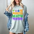 Halloween Monster Math Teacher Men Women Women's Comfort Colors T-Shirt Bay Halloween Monster Math Teacher Men Women Women's Comfort Colors T-Shirt Bay