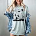 Halloween Music Note Clefs Spooky Ghost For Music Teacher Women's Comfort Colors T-Shirt Bay Halloween Music Note Clefs Spooky Ghost For Music Teacher Women's Comfort Colors T-Shirt Bay