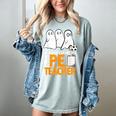 Halloween PE Teacher Shirt Can't Scare Me Women's Comfort Colors T-Shirt Bay Halloween PE Teacher Shirt Can't Scare Me Women's Comfort Colors T-Shirt Bay