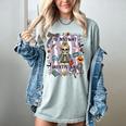 Halloween Skeleton Teacher I'Ll Just Wait Until It's Quiet Women's Comfort Colors T-Shirt Bay Halloween Skeleton Teacher I'Ll Just Wait Until It's Quiet Women's Comfort Colors T-Shirt Bay