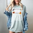 Halloween Teacher Composition Book Notebook Matching Group Women's Comfort Colors T-Shirt Bay