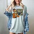 Halloween Teacher Six Seven Meme 6 7 Skeleton Spooky Costume Women's Comfort Colors T-Shirt Bay