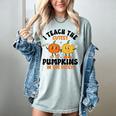 Halloween Teacher I Teach The Cutest Pumpkins In The Patch Women's Comfort Colors T-Shirt Bay Halloween Teacher I Teach The Cutest Pumpkins In The Patch Women's Comfort Colors T-Shirt Bay
