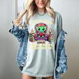 Halloween Teacher Zombie Reading Is Good For Brains Women's Comfort Colors T-Shirt Bay