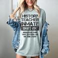 Halloween History Teacher Prisoner Costume Women's Comfort Colors T-Shirt Bay Halloween History Teacher Prisoner Costume Women's Comfort Colors T-Shirt Bay