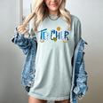 Hanukkah Leopard Plaid Teacher Chanukah Jewish Women Men Women's Comfort Colors T-Shirt Bay Hanukkah Leopard Plaid Teacher Chanukah Jewish Women Men Women's Comfort Colors T-Shirt Bay