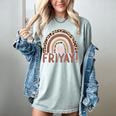 Happy Fri-Yay Friday Lovers Fun Teacher Leopard Rainbow Men Women Girls Kids Women's Comfort Colors T-Shirt Bay Happy Fri-Yay Friday Lovers Fun Teacher Leopard Rainbow Men Women Girls Kids Women's Comfort Colors T-Shirt Bay