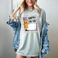 Happy Fri-Yay Teacher Fry Yay Friday Weekend Women's Comfort Colors T-Shirt Bay Happy Fri-Yay Teacher Fry Yay Friday Weekend Women's Comfort Colors T-Shirt Bay