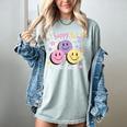 Happy To See Your Face Smile Face Teacher Back To School Women's Comfort Colors T-Shirt Bay Happy To See Your Face Smile Face Teacher Back To School Women's Comfort Colors T-Shirt Bay