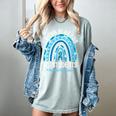 Happy Teacher I Wear Blue For My Students Autism Awareness Women's Comfort Colors T-Shirt Bay Happy Teacher I Wear Blue For My Students Autism Awareness Women's Comfort Colors T-Shirt Bay