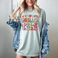 Hello Pre-K Back To School Teacher Student Fun Graphic Tee Women's Comfort Colors T-Shirt Bay