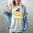 Hocus Pocus Everybody Focus Halloween Teacher Men Women Kids Women's Comfort Colors T-Shirt Bay