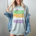 Hocus Pocus Everybody Focus Teacher Halloween Women's Comfort Colors T-Shirt Bay Hocus Pocus Everybody Focus Teacher Halloween Women's Comfort Colors T-Shirt Bay