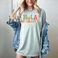 Hola Estudiantes Spanish Teacher Women's Comfort Colors T-Shirt Bay