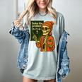 HUGvyn Halloween Skeleton Six Seven 67 Meme PEMDAS Teacher Women's Comfort Colors T-Shirt Bay