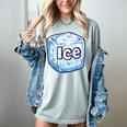 Ice Halloween Pun Costume Easy Lazy Team Group Teacher Women's Comfort Colors T-Shirt Bay