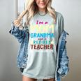 I'm Mom Grandma And A Retired Teacher Nothing Scares Me Men Women Women's Comfort Colors T-Shirt Bay
