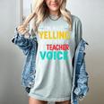 I’m Not Yelling This Is My PE School Teacher Voice I Teach Women's Comfort Colors T-Shirt Bay I’m Not Yelling This Is My PE School Teacher Voice I Teach Women's Comfort Colors T-Shirt Bay