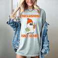 Inclusion Isn't Scary Shirt Halloween SLP Sped Teacher Women's Comfort Colors T-Shirt Bay