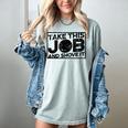Take This Job And Shove It Teacher And Technician Work For Men Women Women's Comfort Colors T-Shirt Bay