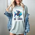Be Kind Rainbow Fish Teacher Life Back To School Teaching Men Women Women's Comfort Colors T-Shirt Bay