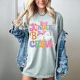 Kinder Boo Crew Kindergarten Teacher Student Halloween Women's Comfort Colors T-Shirt Bay