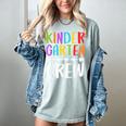 Kindergarten Crew Shirt Kinder Crew Teacher Boy Girl Women's Comfort Colors T-Shirt Bay